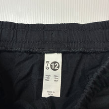 Load image into Gallery viewer, Boys KID, black cotton shorts, elasticated, gaming, EUC, size 12,  