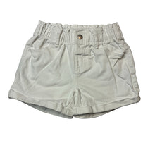 Load image into Gallery viewer, Girls Anko, white stretch denim shorts, elasticated, EUC, size 5,  