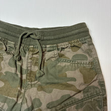 Load image into Gallery viewer, Boys Target, camo print cotton shorts, elasticated, FUC, size 5,  