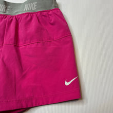 Load image into Gallery viewer, Girls Nike, Dri-Fit dual layer sports / activewear shorts, GUC, size 8-9,  