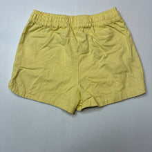 Load image into Gallery viewer, Girls Cotton On, embroidered cotton shorts, elasticated, lemons, EUC, size 7,  
