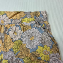 Load image into Gallery viewer, Girls Cotton On, floral viscose / linen shorts, elasticated, GUC, size 8,  