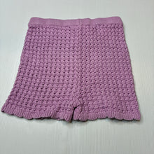 Load image into Gallery viewer, Girls Target, knitted cotton shorts, elasticated, GUC, size 5,  