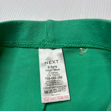 Load image into Gallery viewer, Girls Next, green stretchy bike shorts, EUC, size 2-3,  