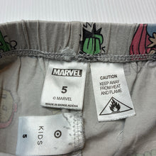 Load image into Gallery viewer, Boys Marvel, Superheroes cotton pyjama shorts, GUC, size 5,  