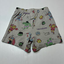 Load image into Gallery viewer, Boys Marvel, Superheroes cotton pyjama shorts, GUC, size 5,  