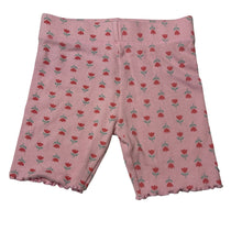 Load image into Gallery viewer, Girls Cotton On, floral ribbed stretchy bike shorts, GUC, size 6,  