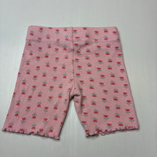 Load image into Gallery viewer, Girls Cotton On, floral ribbed stretchy bike shorts, GUC, size 6,  