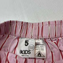 Load image into Gallery viewer, Girls Cotton On, lightweight organic cotton pyjama shorts, EUC, size 5,  