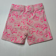 Load image into Gallery viewer, Girls Anko, stretchy bike shorts, cats, FUC, size 4,  