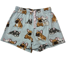 Load image into Gallery viewer, Girls Peter Alexander, soft feel stretchy pyjama shorts, dogs, FUC, size 6,  