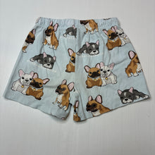Load image into Gallery viewer, Girls Peter Alexander, soft feel stretchy pyjama shorts, dogs, FUC, size 6,  