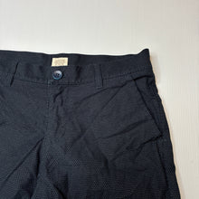 Load image into Gallery viewer, Boys ARMANI JUNIOR, navy chino shorts, W: 37.5cm across, EUC, size 14,  