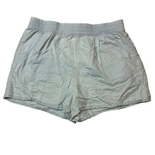 Load image into Gallery viewer, Girls Anko, lightweight chambray cotton shorts, elasticated, FUC, size 16,  