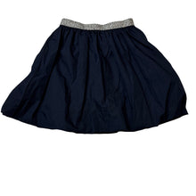 Load image into Gallery viewer, Girls Lily &amp; Dan, navy lightweight skirt, elasticated, EUC, size 8,  