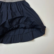 Load image into Gallery viewer, Girls Lily &amp; Dan, navy lightweight skirt, elasticated, EUC, size 8,  
