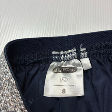 Load image into Gallery viewer, Girls Lily &amp; Dan, navy lightweight skirt, elasticated, EUC, size 8,  
