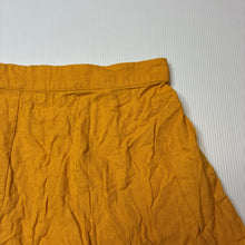 Load image into Gallery viewer, Girls Anko, viscose / linen / cotton skirt, elasticated, L: 33cm, EUC, size 8,  
