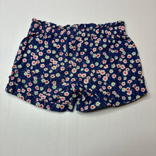 Load image into Gallery viewer, Girls Cotton On, lightweight floral cotton shorts, elasticated, GUC, size 6,  