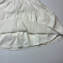 Load image into Gallery viewer, Girls Uniqlo, lined lightweight cotton skirt, adjustable, L: 36cm, EUC, size 9-10,  