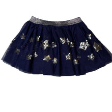 Load image into Gallery viewer, Girls Target, cotton lined tulle &amp; sequin skirt, elasticated, GUC, size 2,  