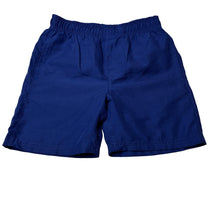 Load image into Gallery viewer, Unisex School Zone, blue lightweight shorts, elasticated, EUC, size 8,  