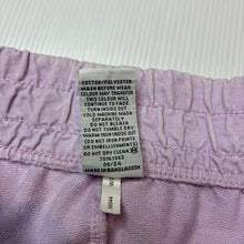 Load image into Gallery viewer, Girls Target, lilac shorts, elasticated, light marks, FUC, size 10,  