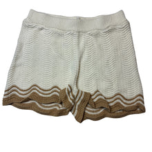 Load image into Gallery viewer, Girls Seed, knitted cotton shorts, elasticated, EUC, size 14,  