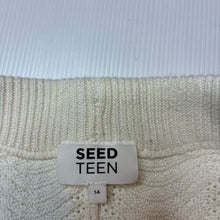 Load image into Gallery viewer, Girls Seed, knitted cotton shorts, elasticated, EUC, size 14,  