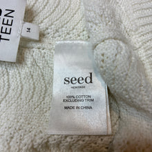 Load image into Gallery viewer, Girls Seed, knitted cotton shorts, elasticated, EUC, size 14,  