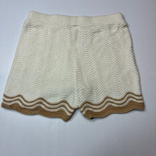 Load image into Gallery viewer, Girls Seed, knitted cotton shorts, elasticated, EUC, size 14,  