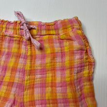 Load image into Gallery viewer, Girls Anko, lightweight crinkle cotton shorts, elasticated, GUC, size 8,  