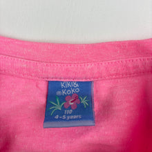 Load image into Gallery viewer, Girls Kiki &amp; Koko, pink marle fringed tee / top, FUC, size 4-5,  