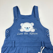 Load image into Gallery viewer, Unisex Neo Nate, cotton overalls / shortalls, EUC, size 0,  