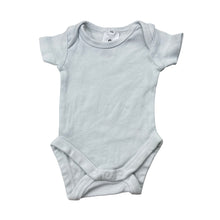 Load image into Gallery viewer, Unisex Target, white cotton bodysuit / romper, EUC, size 00000,  