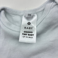 Load image into Gallery viewer, Unisex Target, white cotton bodysuit / romper, EUC, size 00000,  
