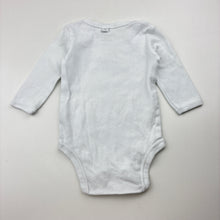 Load image into Gallery viewer, Unisex Marquise, embroidered cotton bodysuit / romper, EUC, size 00,  