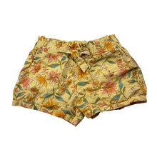 Load image into Gallery viewer, Girls Carters, floral linen / cotton shorts, elasticated, EUC, size 4,  