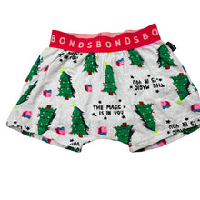 Load image into Gallery viewer, Unisex Bonds, stretchy Christmas pyjama shorts, GUC, size 2,  