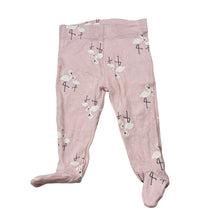Load image into Gallery viewer, Girls Tiny Little Wonders, cotton footed leggings / bottoms, GUC, size 0000,  