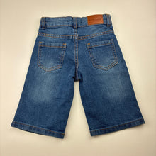 Load image into Gallery viewer, Boys LITTLE JUNIOR, blue denim jeans, adjustable, Inside leg: 17.5cm, FUC, size 1,  