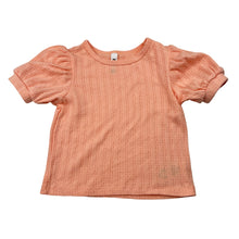 Load image into Gallery viewer, Girls KID, coral short sleeve top, EUC, size 2,  