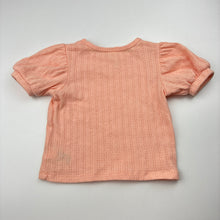 Load image into Gallery viewer, Girls KID, coral short sleeve top, EUC, size 2,  