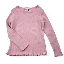 Load image into Gallery viewer, Girls Cotton On, stretchy ribbed long sleeve top, EUC, size 2,  