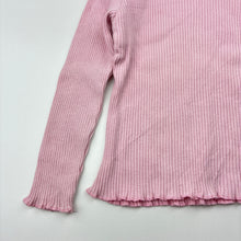 Load image into Gallery viewer, Girls Cotton On, stretchy ribbed long sleeve top, EUC, size 2,  