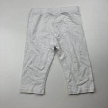 Load image into Gallery viewer, Girls Ollie's Place, stretchy cropped leggings, Inside leg: 18.5cm, GUC, size 2,  