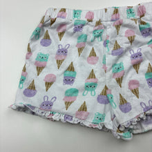 Load image into Gallery viewer, Girls Dymples, lightweight cotton shorts, elasticated, EUC, size 2,  