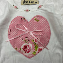 Load image into Gallery viewer, Girls Stevie &amp; Me, embroidered soft cotton long sleeve top, EUC, size 000,  
