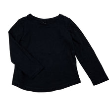 Load image into Gallery viewer, Girls Cool Kids, black stretchy long sleeve top, GUC, size 2,  