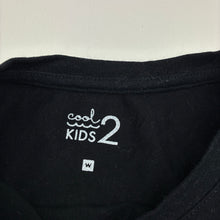 Load image into Gallery viewer, Girls Cool Kids, black stretchy long sleeve top, GUC, size 2,  